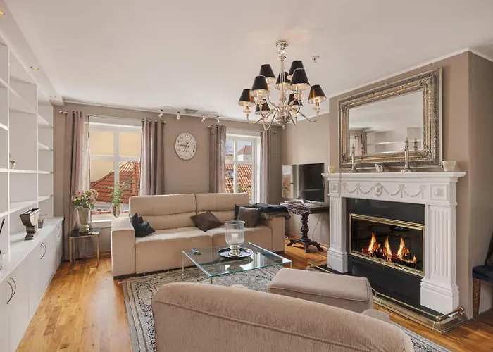 Dinbnb Apartments L 50M To Bryggen L Multiple Apts L Balcony L View L Fireplace