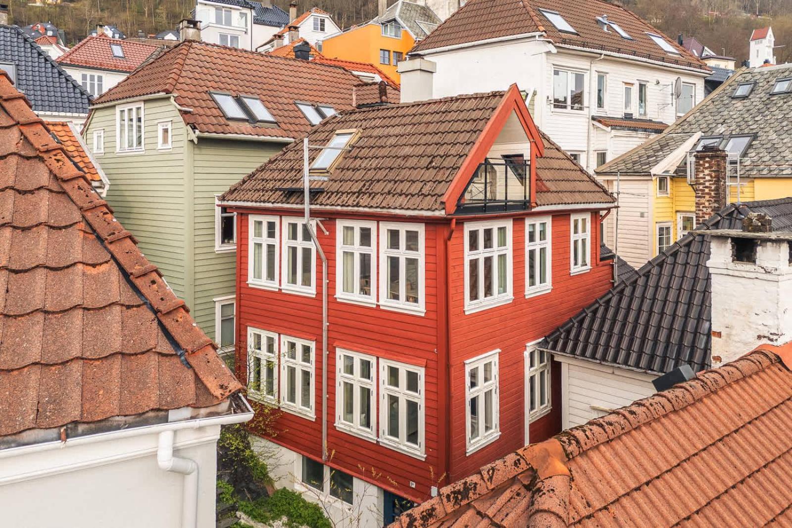 Apartment Dinbnb L 50m To Bryggen L Multiple Apts L Balcony L View L Fireplace